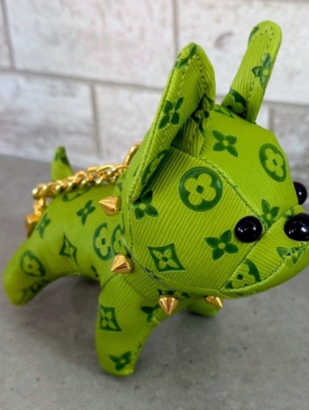Bag Charm Lime Green New - Picture 2 of 5